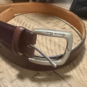 Kenneth Cole Brown Italian Leather Belt